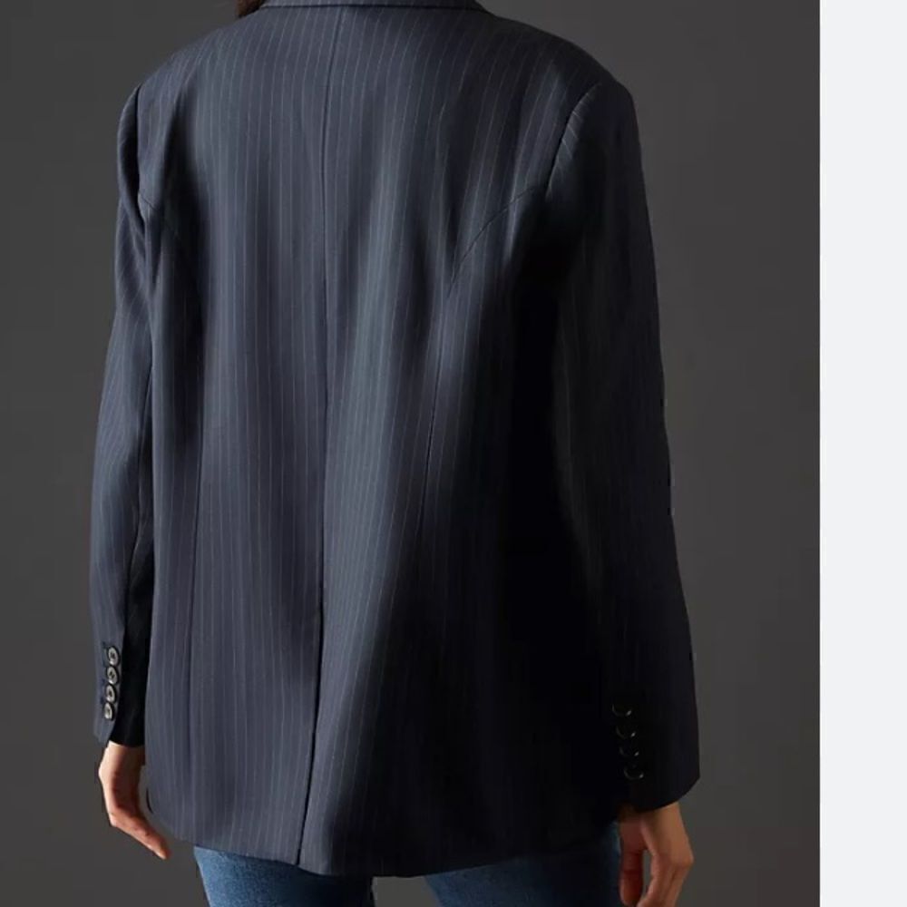 Mare Mare X Anthropologie pinstripe blazer - Picture 4 of 8